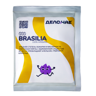 Кофе молотый, дрип-пакет Brasilia, 11гр